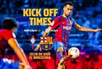 Celta Vigo VS Barcelona: Sestavy