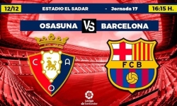 Osasuna - Barcelona: Predpokladané zostavy