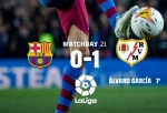 Barcelona 0:1 Rayo Vallecano: Najlepšie VS Najhoršie