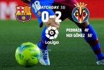 Barcelona 0:2 Villarreal: Najlepšie VS Najhoršie