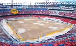 Uniklé video ze stavby potvrzuje, že na Camp Nou se v nejbližší době určitě hrát nebude