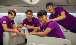 'Fantastická štvorka' z La Masie letí s prvým tímom do Ázie