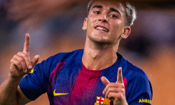 Gavi sa vrátil vo veľkom štýle! Provokácia štyrmi prstami a ostrá hádka po derby s Espanyolom [VIDEO]