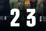 Levante UD 2:3 FC Barcelona: Najlepšie VS Najhoršie