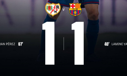 Rayo Vallecano 1:1 FC Barcelona: Najlepšie VS Najhoršie