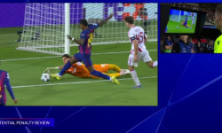 Penalty v zápase Barcelony boli nariadené po správnosti