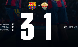 Barcelona 3:1 Elche: Najlepšie VS Najhoršie
