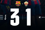 Barcelona 3:1 Elche: Najlepšie VS Najhoršie
