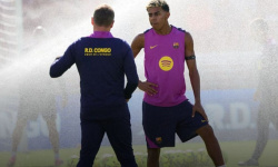 Lamine Yamal trénoval so skupinou pred zápasom s Espanyolom, ale iný hráč zostal v posilňovni [VIDEO]