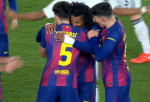 Barcelona 2:1 Eintracht Frankfurt: Gólové momenty