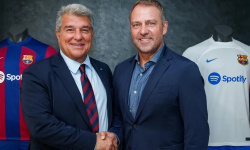 Joan Laporta: Ak vyhrám voľby, Hansi Flick bude pokračovať