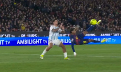 Veľkolepá technika! Úžasný gól Lamina Yamala nožničkami [VIDEO]