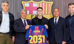 Fermín López po podpise zmluvy: Chcem byť kapitánom a v Barçi ukončiť kariéru