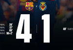 Barcelona 4:1 Villarrea: Najlepšie VS Najhoršie