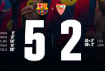 Barcelona 5:2 Sevilla: Najlepšie VS Najhoršie