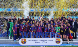 CAMPEONAS!! Barcelona Femení vyhrála Ligu mistryň a vyhrála všechny trofeje v této sezóně!!