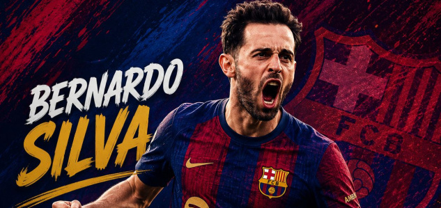 Bernardo Silva podpíše s Barcelonou do roku 2028, prezentácia už na budúci týždeň