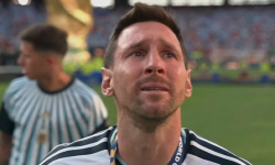 Slzy Messiho po finále majstrovstiev sveta