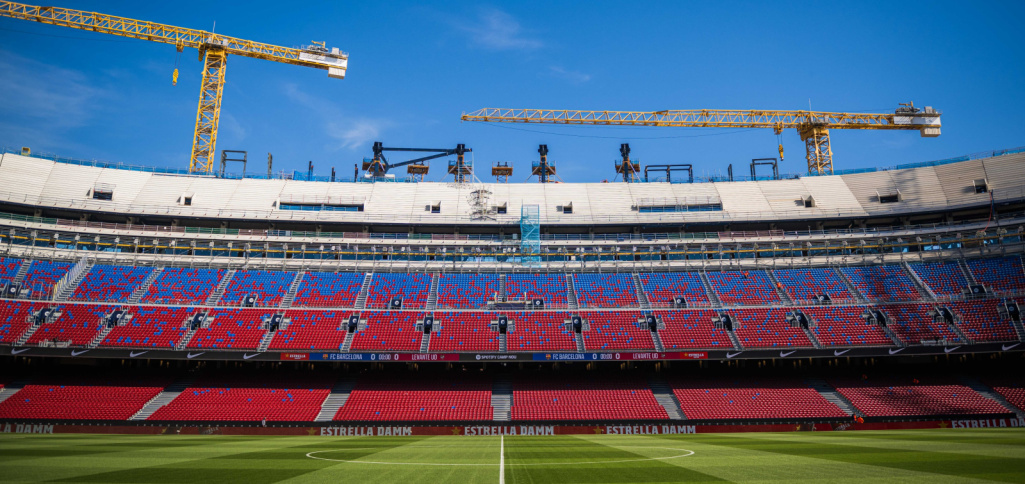 Novinky z rekonštrukcie štadióna: Spotify Camp Nou urobil rozhodujúci krok k inštalácii strechy