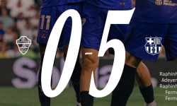Elche 0:5 Barcelona: Najlepšie VS Najhoršie