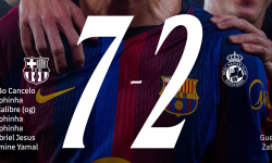 Barcelona 7:2 Racing Santander: Najlepšie VS Najhoršie